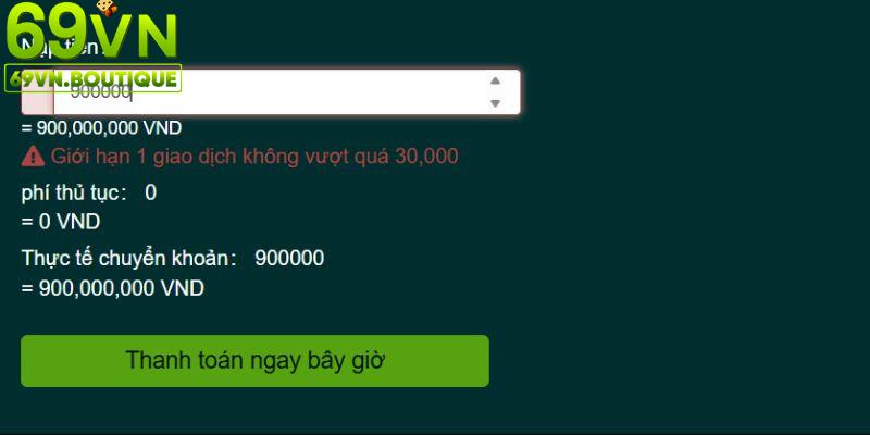 Người chơi lưu ý đến vấn đề phụ phí khi thanh toán qua thẻ cào